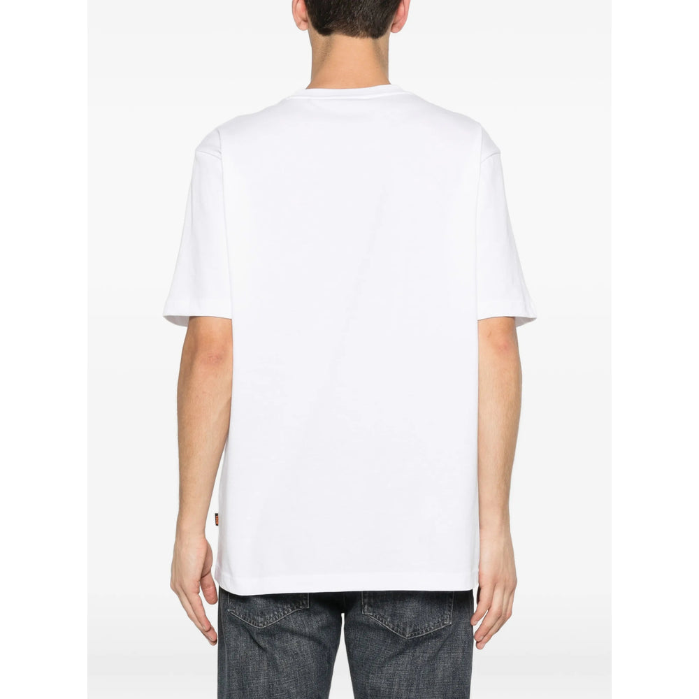 Boss White T-Shirts & Vests - T-Shirts Men BOSS