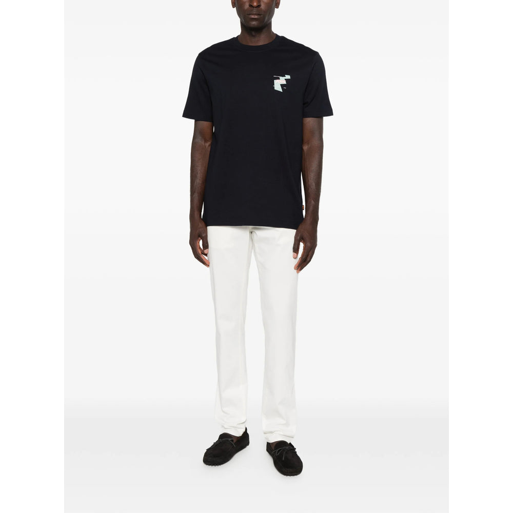 Boss Blue T-Shirts & Vests - T-Shirts Men BOSS