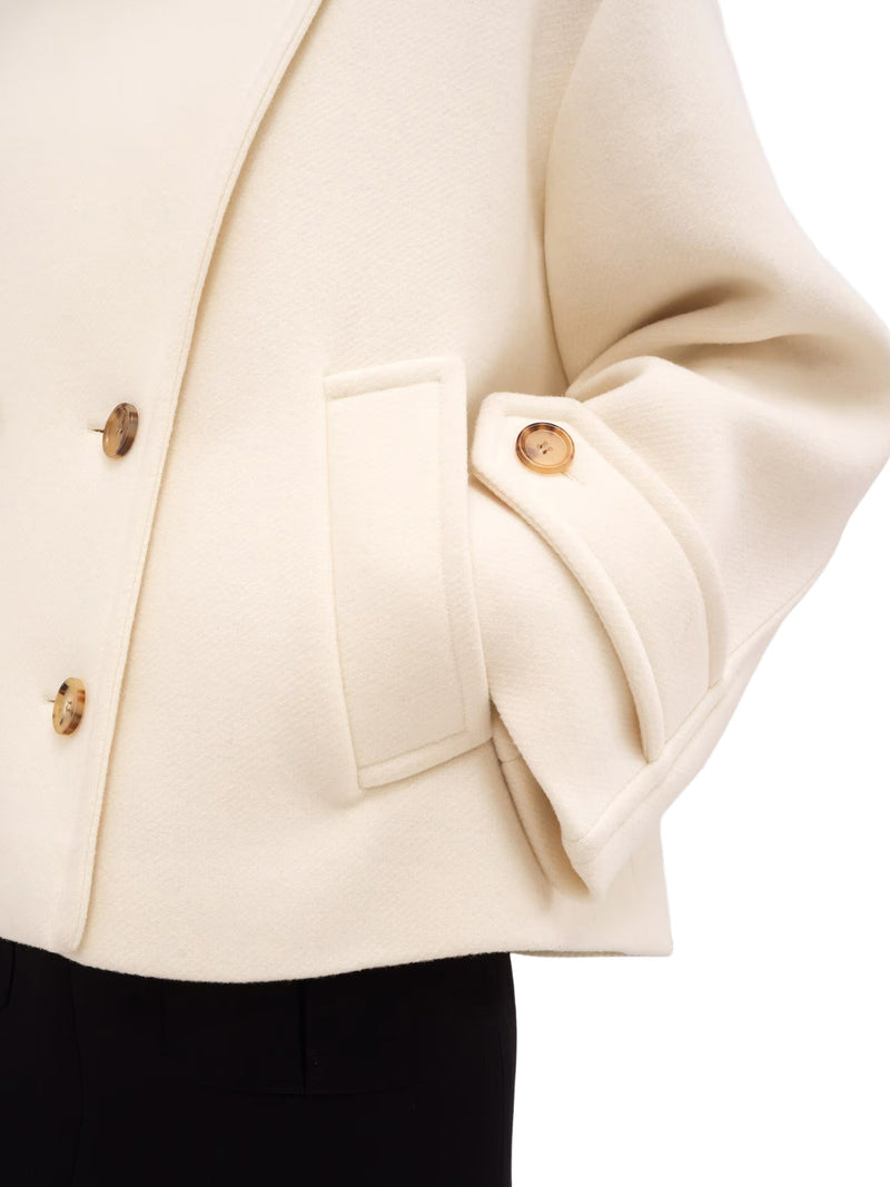 Chloe` Women Oversized Short Wool Coat CHLOE