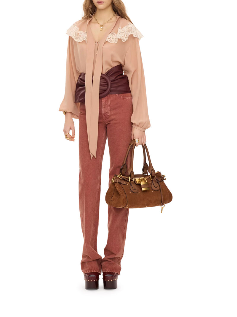Chloe` Women Paddington Suede Bag CHLOE