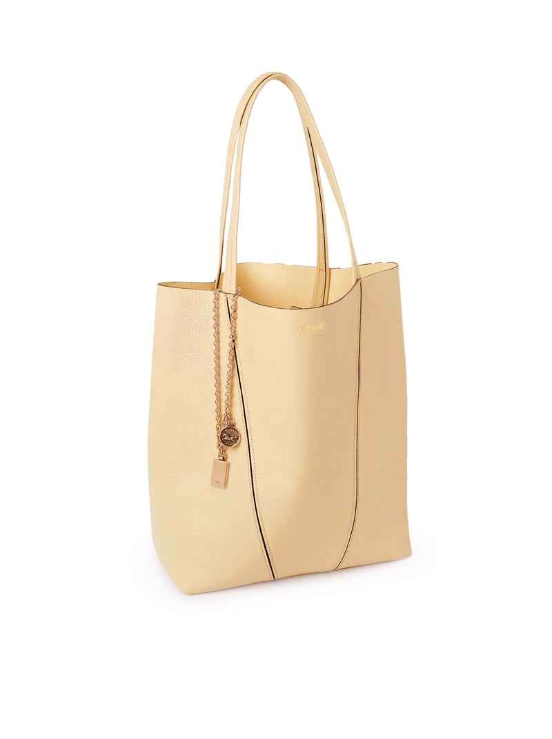 Chloe` Women Chloé Spin Tote Bag In Grainy Leather