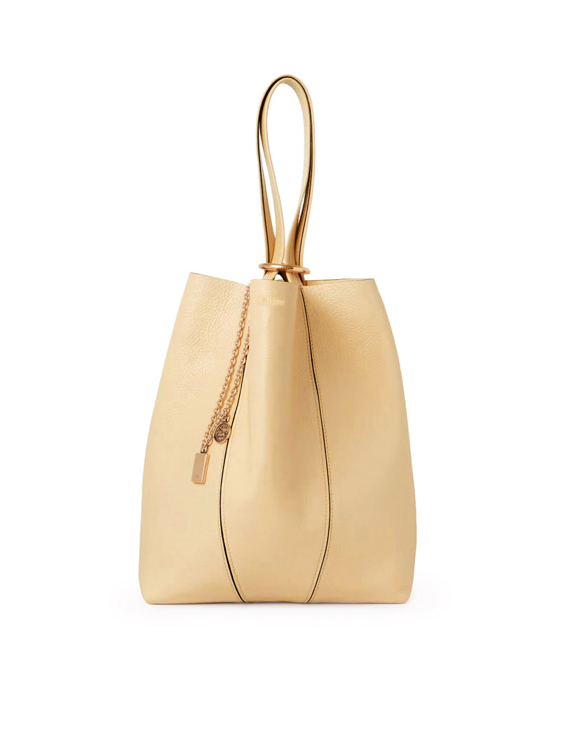 Chloe` Women Chloé Spin Tote Bag In Grainy Leather