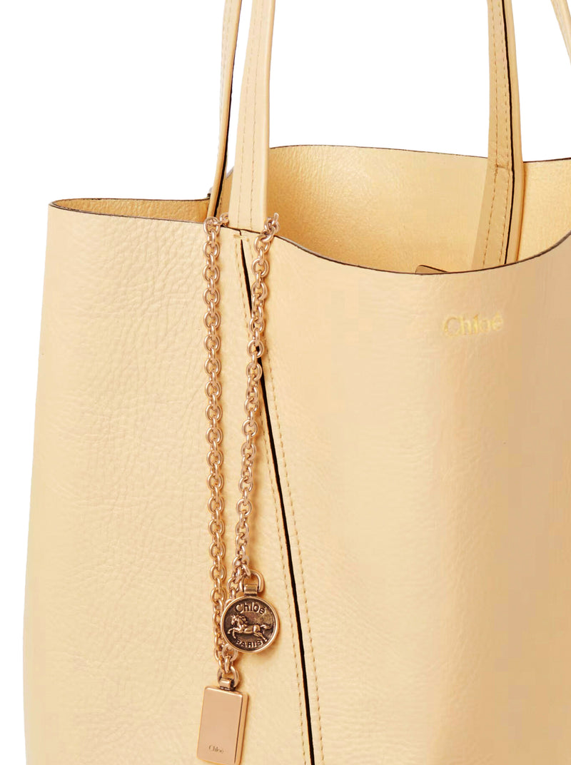Chloe` Women Chloé Spin Tote Bag In Grainy Leather