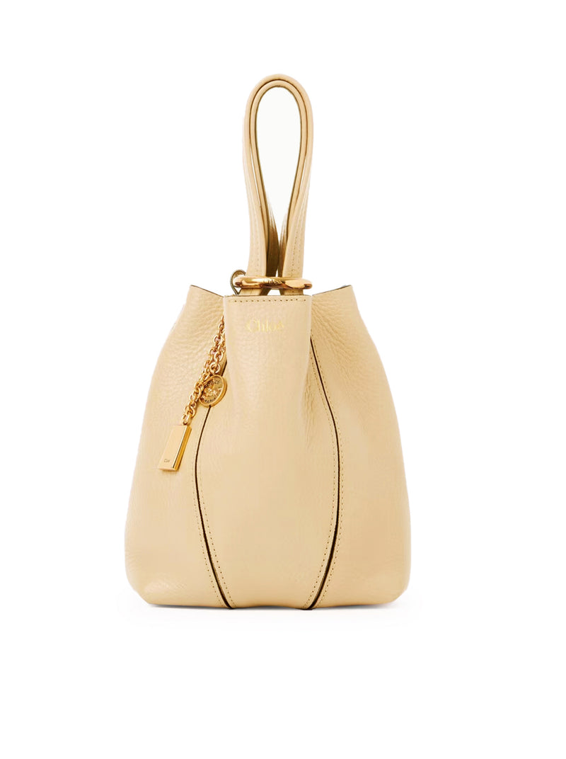 Chloe Women Chloe` Women Chloé Spin Small Tote Bag In Leather CHLOE