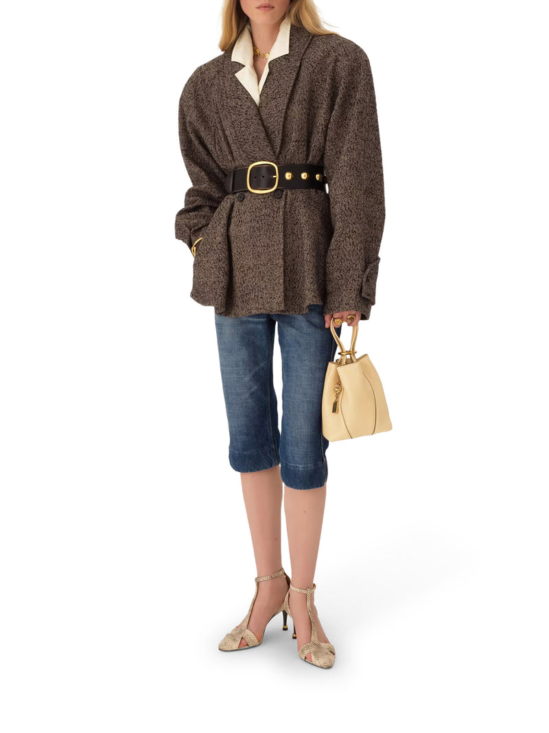 Chloe` Women Chloé Spin Small Tote Bag In Leather CHLOE
