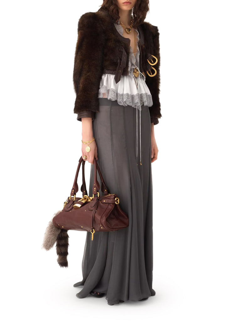 Chloe` Women Paddington Bag In Grenade Leather CHLOE