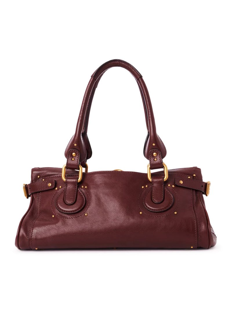 Chloe` Women Paddington Bag In Grenade Leather CHLOE