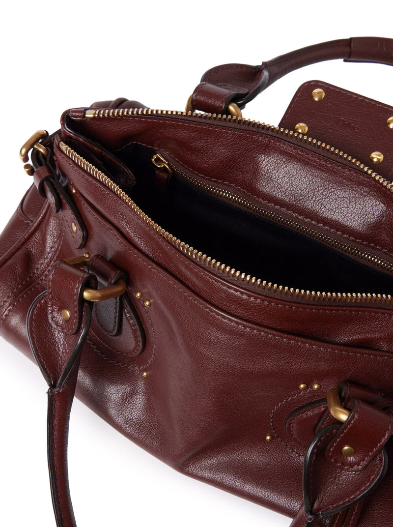 Chloe` Women Paddington Bag In Grenade Leather CHLOE