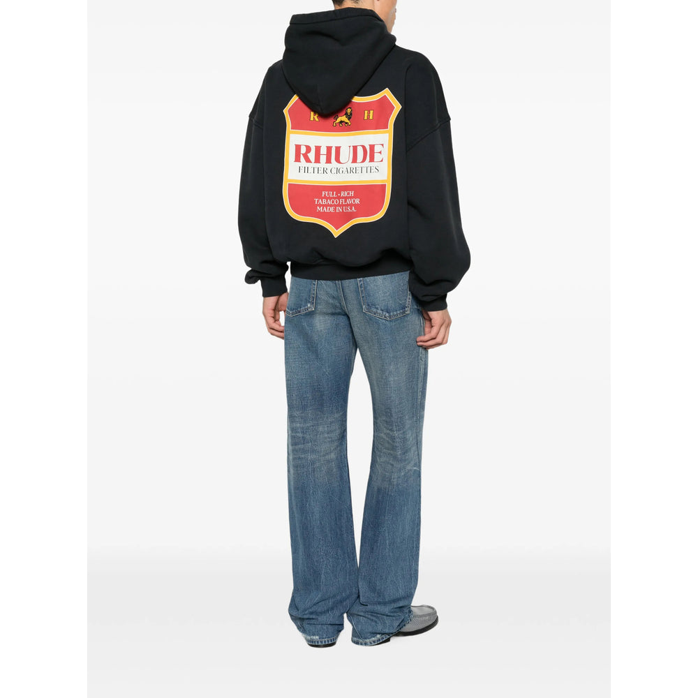 Rhude Black Sweaters & Knitwear - Hoodies Men RHUDE