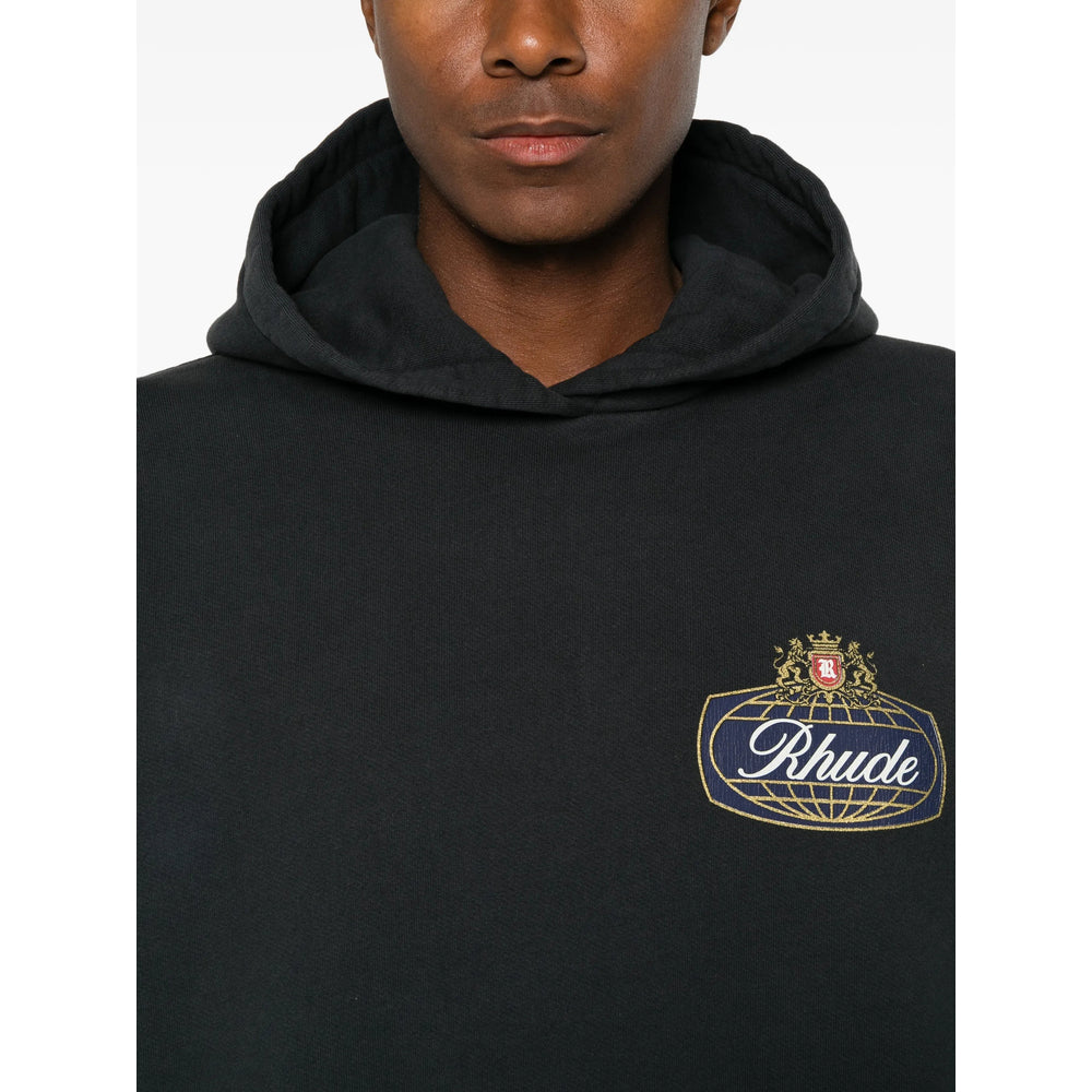 Rhude Black Sweaters & Knitwear - Hoodies Men RHUDE