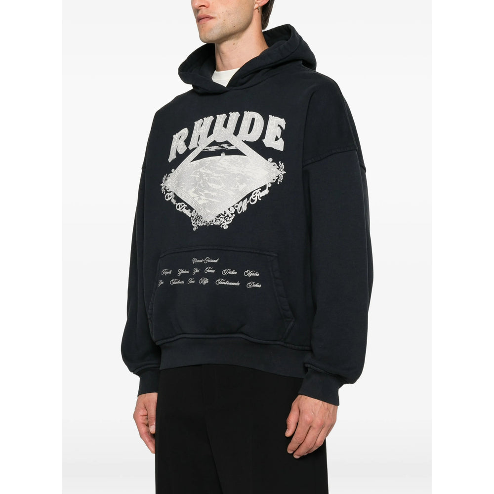 Rhude Black Sweaters & Knitwear - Hoodies Men RHUDE