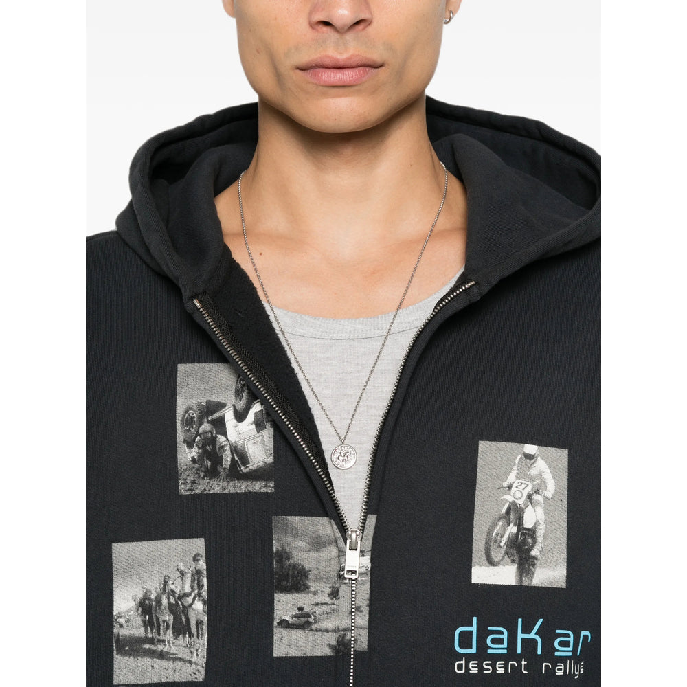 Rhude Black Sweaters & Knitwear - Hoodies Men RHUDE