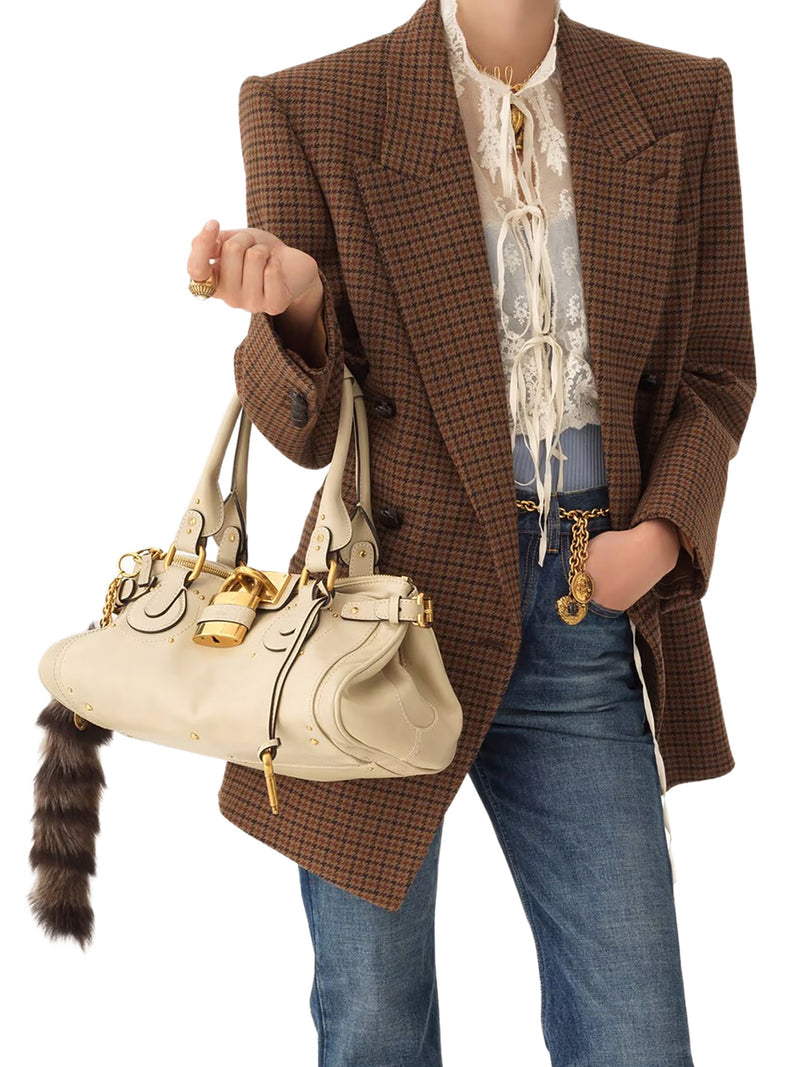 Chloe` Women Paddington Bag In Grenade Leather CHLOE