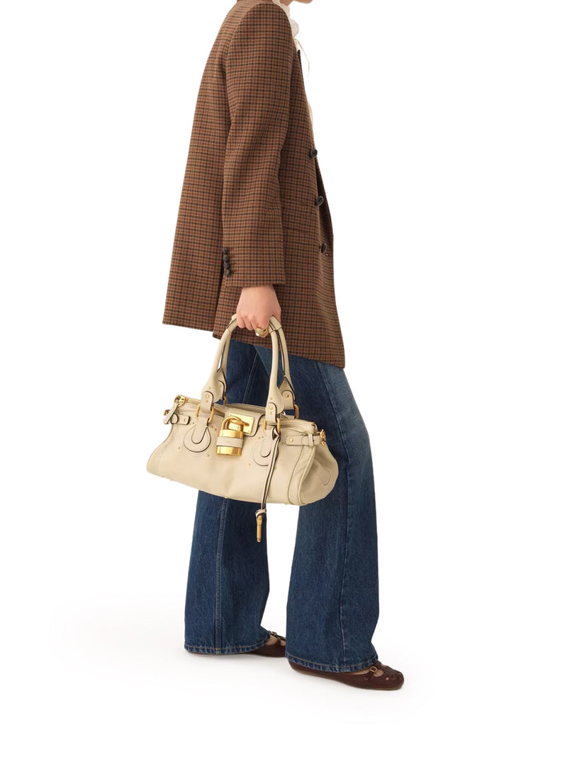 Chloe` Women Paddington Bag In Grenade Leather CHLOE