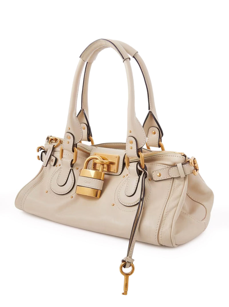 Chloe` Women Paddington Bag In Grenade Leather CHLOE