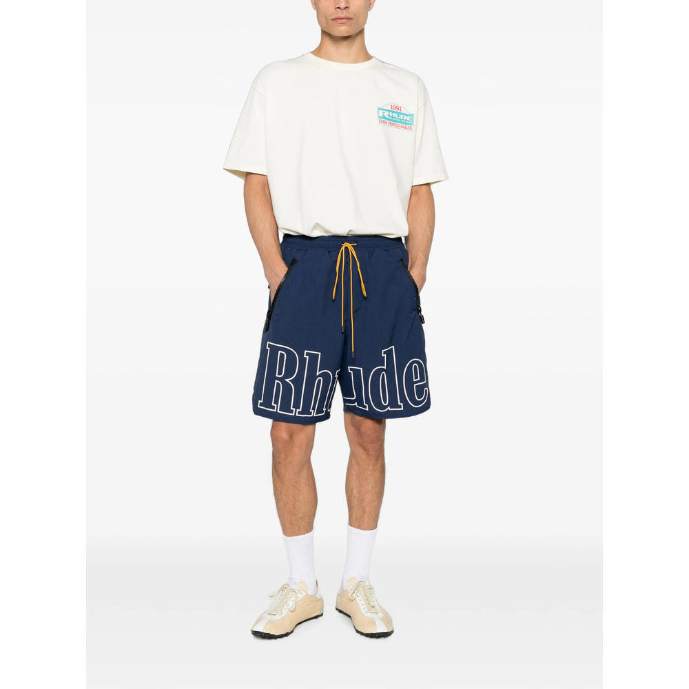 Rhude Blue Shorts - Track & Running Shorts Men RHUDE