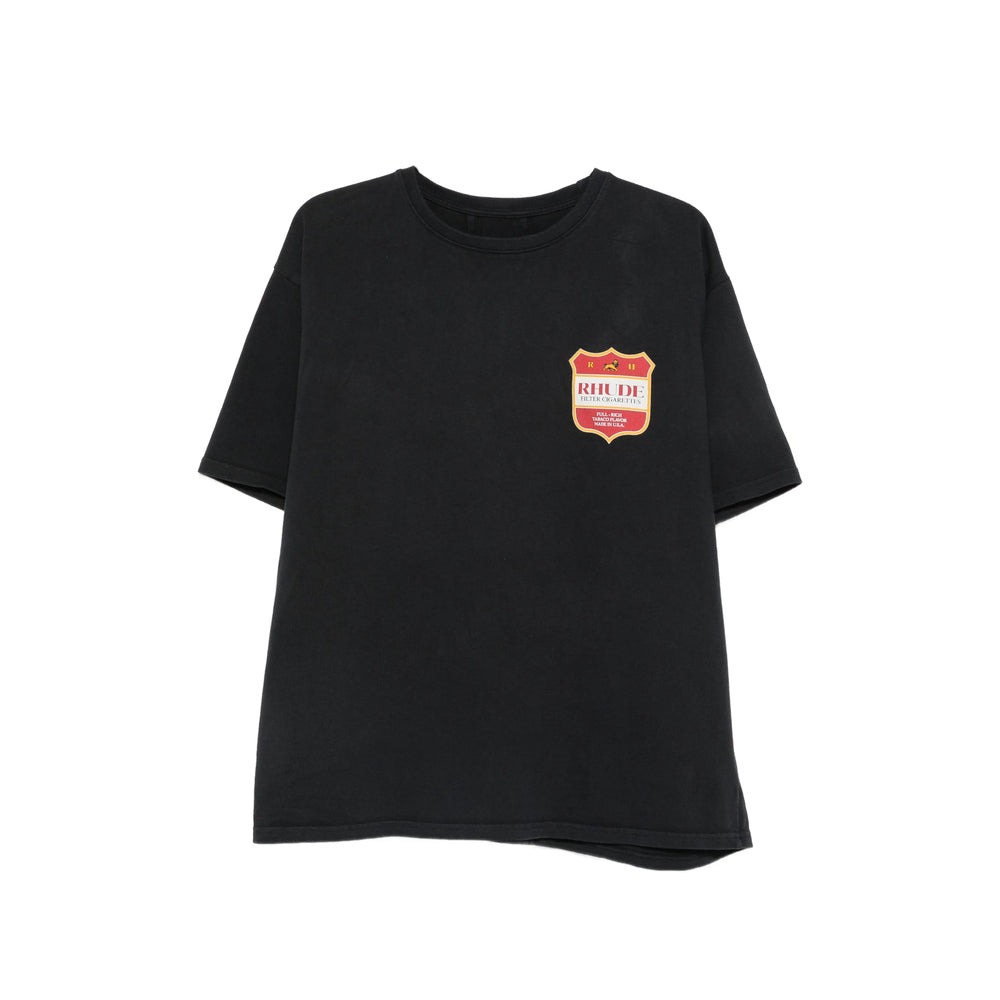 Rhude Black T-Shirts & Vests - T-Shirts Men RHUDE
