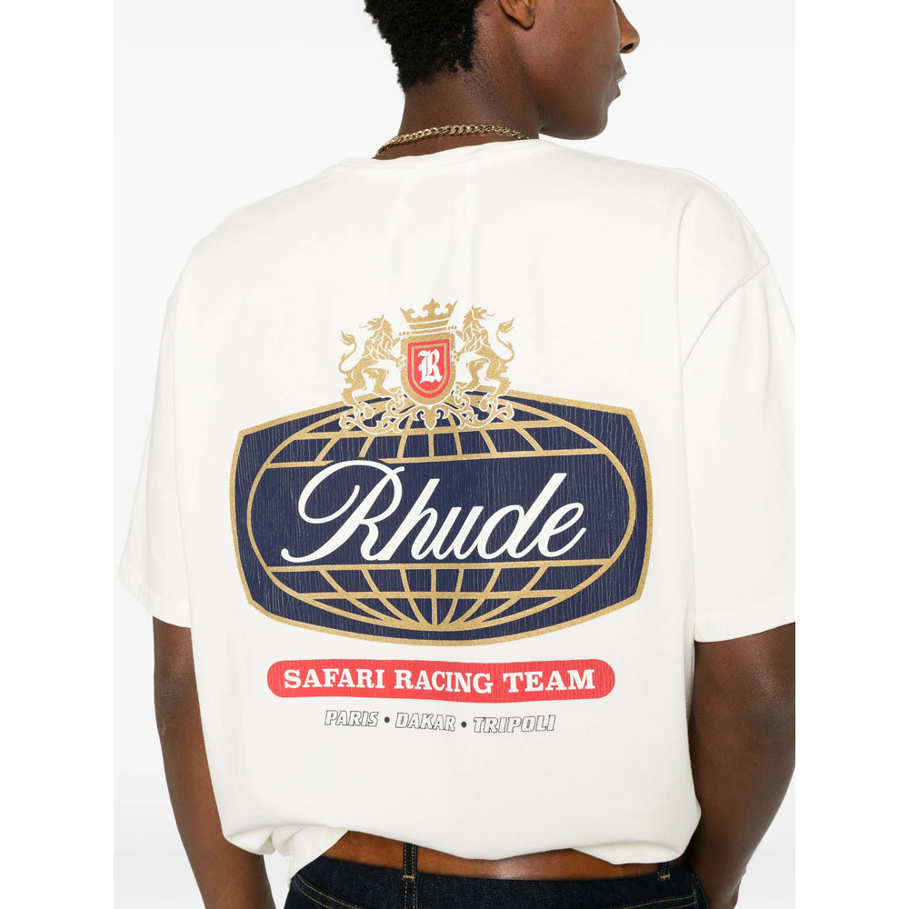 Rhude Neutrals T-Shirts & Vests - T-Shirts Men RHUDE