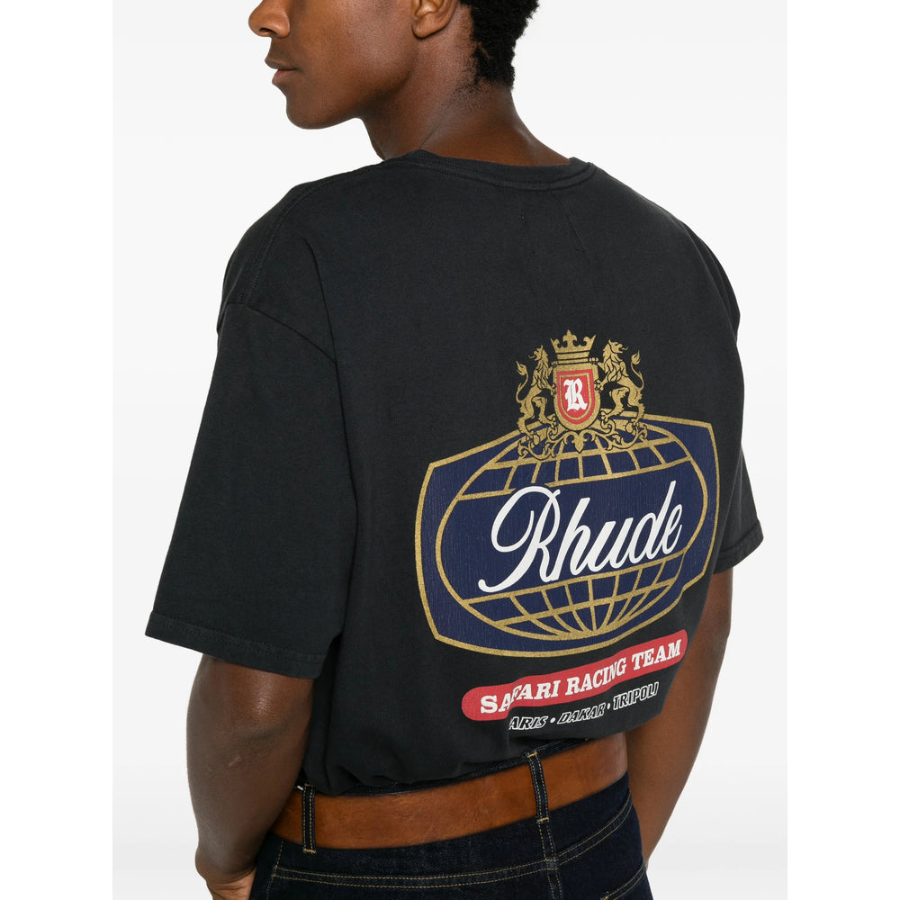 Rhude Black T-Shirts & Vests - T-Shirts Men RHUDE