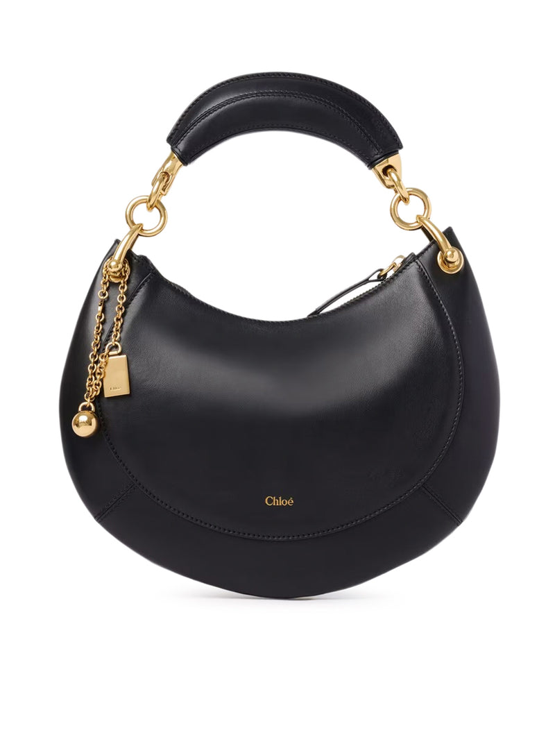 Chloe` Women Small Chloé Banana Zipped Hobo In Soft Leather CHLOE