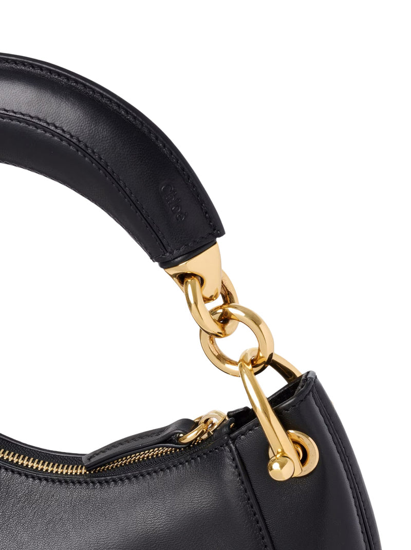Chloe` Women Small Chloé Banana Zipped Hobo In Soft Leather CHLOE