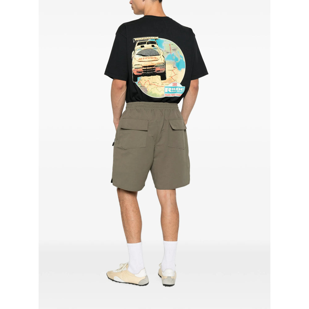 Rhude Black T-Shirts & Vests - T-Shirts Men RHUDE