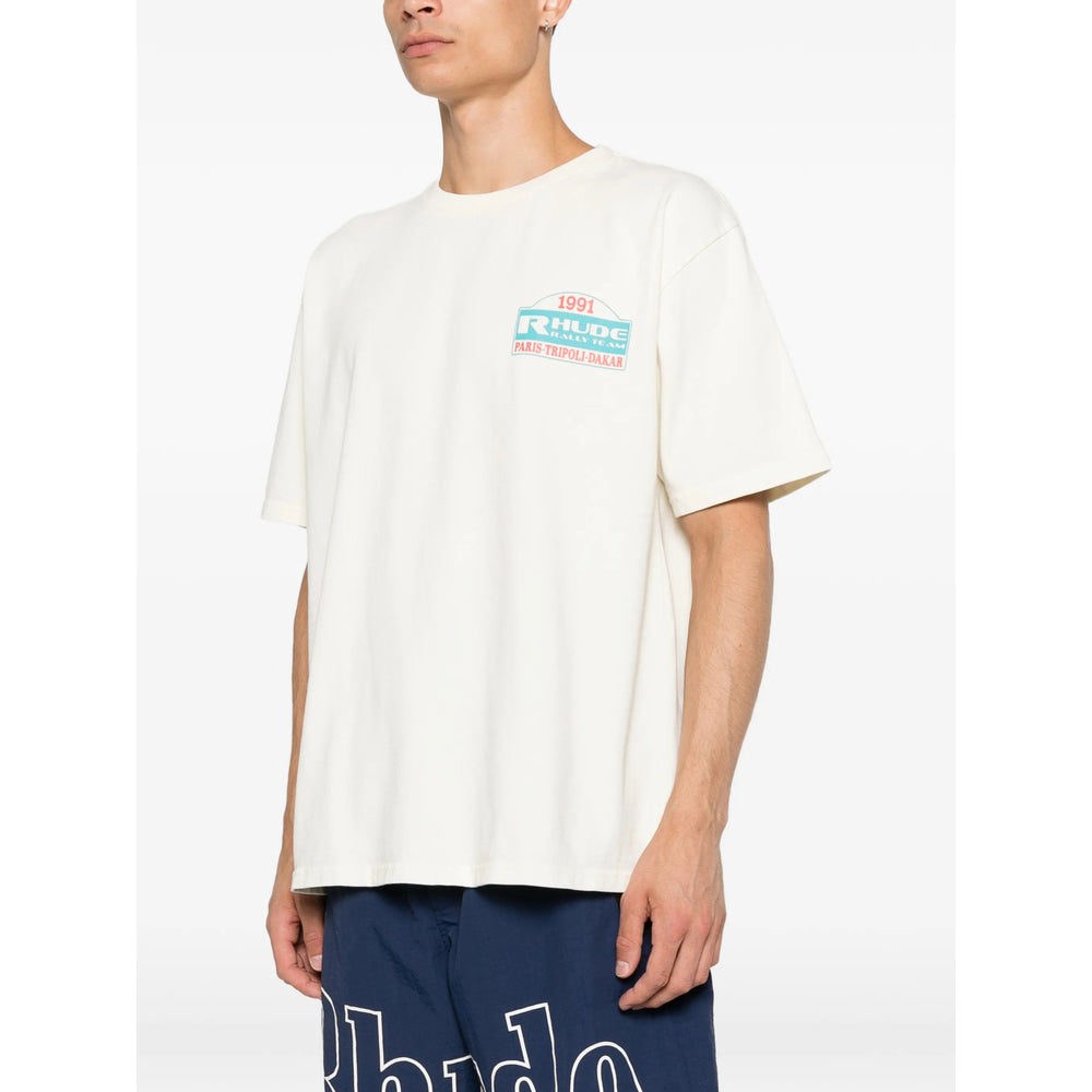 Rhude Yellow T-Shirts & Vests - T-Shirts Men RHUDE