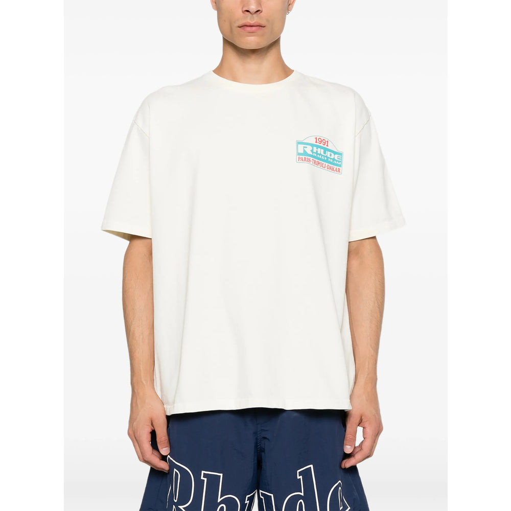 Rhude Yellow T-Shirts & Vests - T-Shirts Men RHUDE