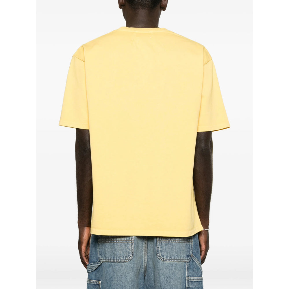 Rhude Yellow T-Shirts & Vests Men RHUDE