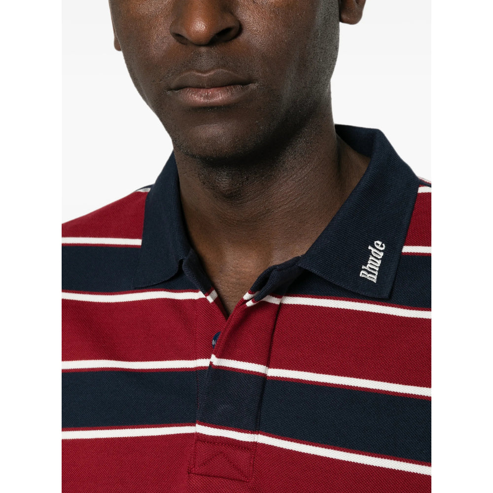 Rhude Red Polo Shirts Men RHUDE