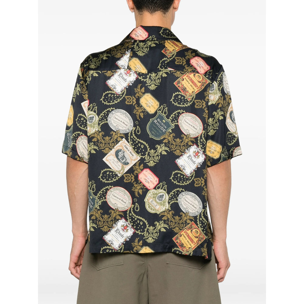 Rhude Black Shirts Men RHUDE
