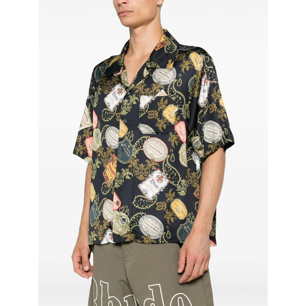 Rhude Black Shirts Men RHUDE