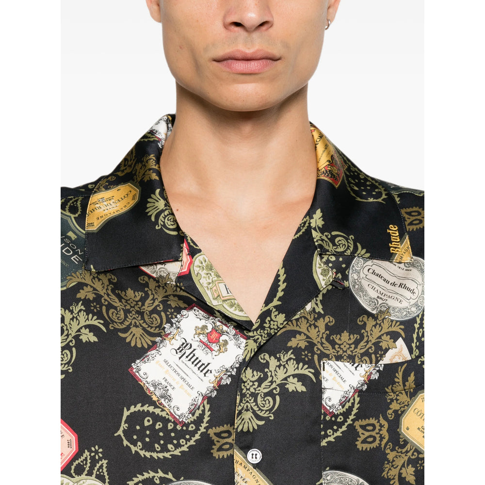 Rhude Black Shirts Men RHUDE