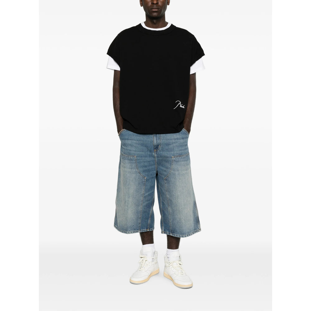 Rhude Blue T-Shirts & Vests Men RHUDE