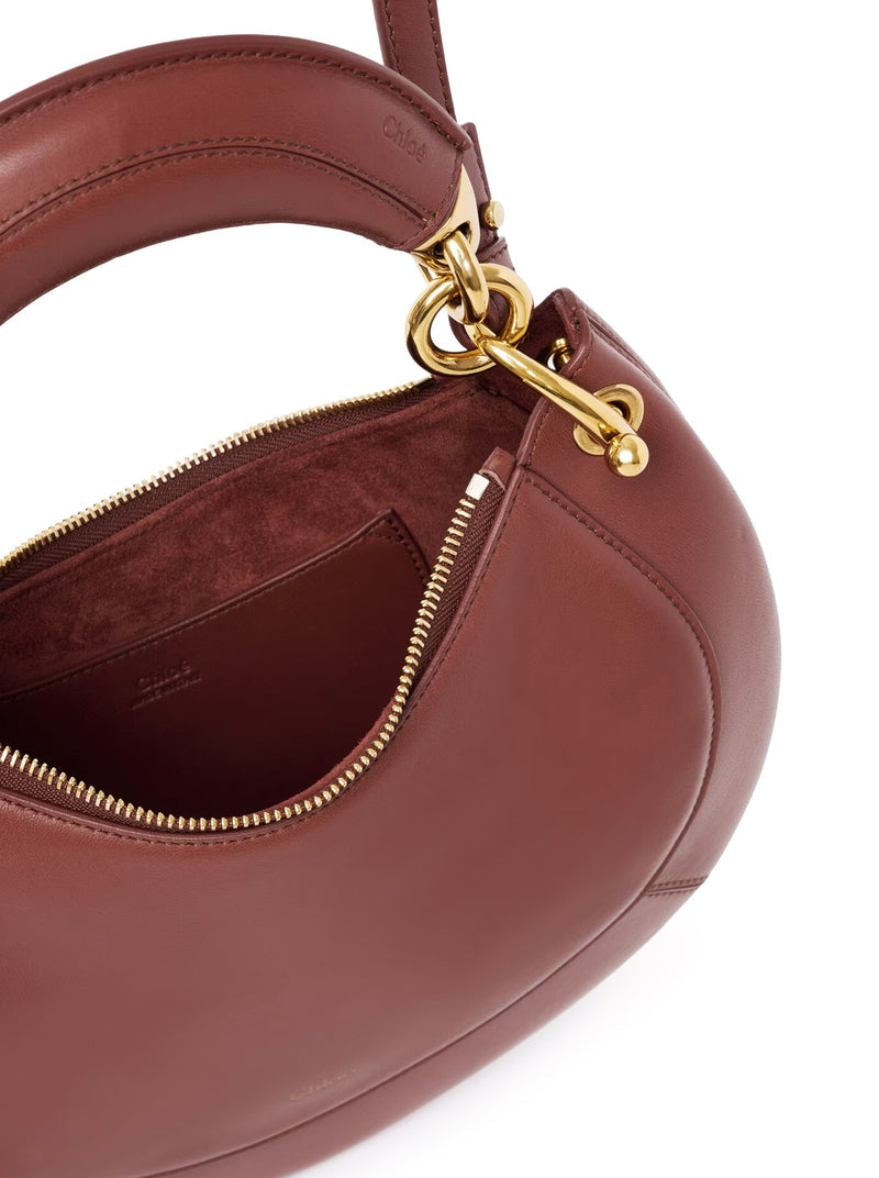 Chloe` Women Banana Leather Shoulder Bag CHLOE