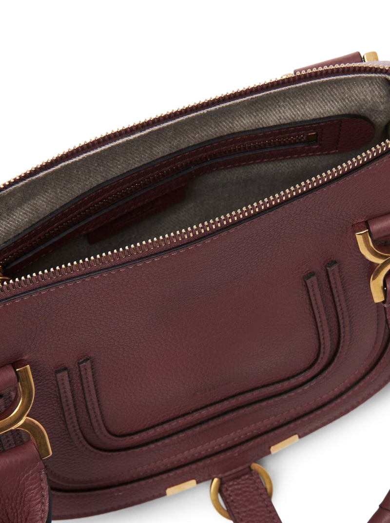 Chloe` Women Small Mercie Bag In Granate Leather CHLOE