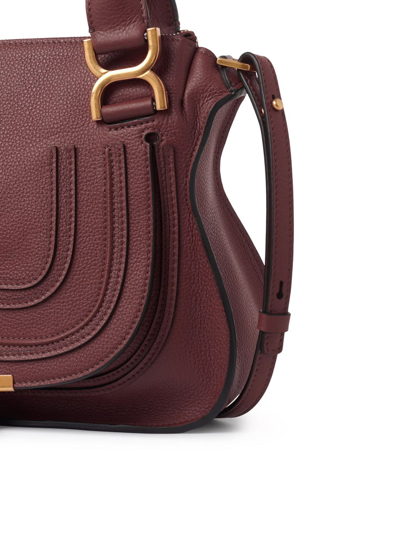 Chloe` Women Small Mercie Bag In Granate Leather CHLOE