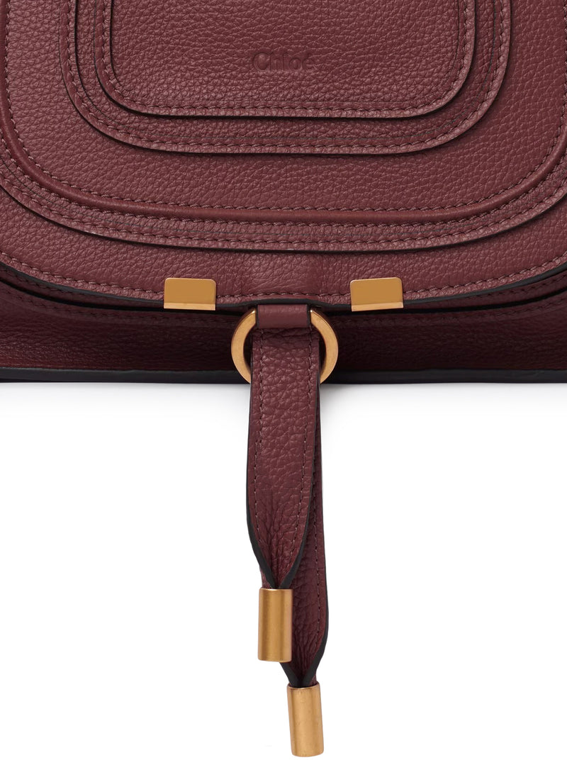 Chloe` Women Small Mercie Bag In Granate Leather CHLOE