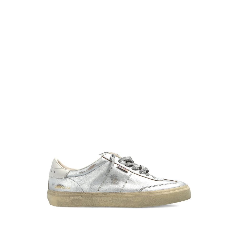 Golden Goose Silver Trainers - Low-Tops Men GOLDEN GOOSE