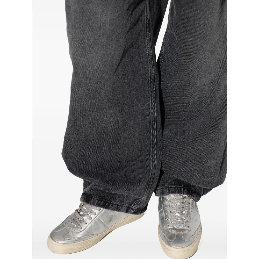 Golden Goose Silver Trainers - Low-Tops Men GOLDEN GOOSE