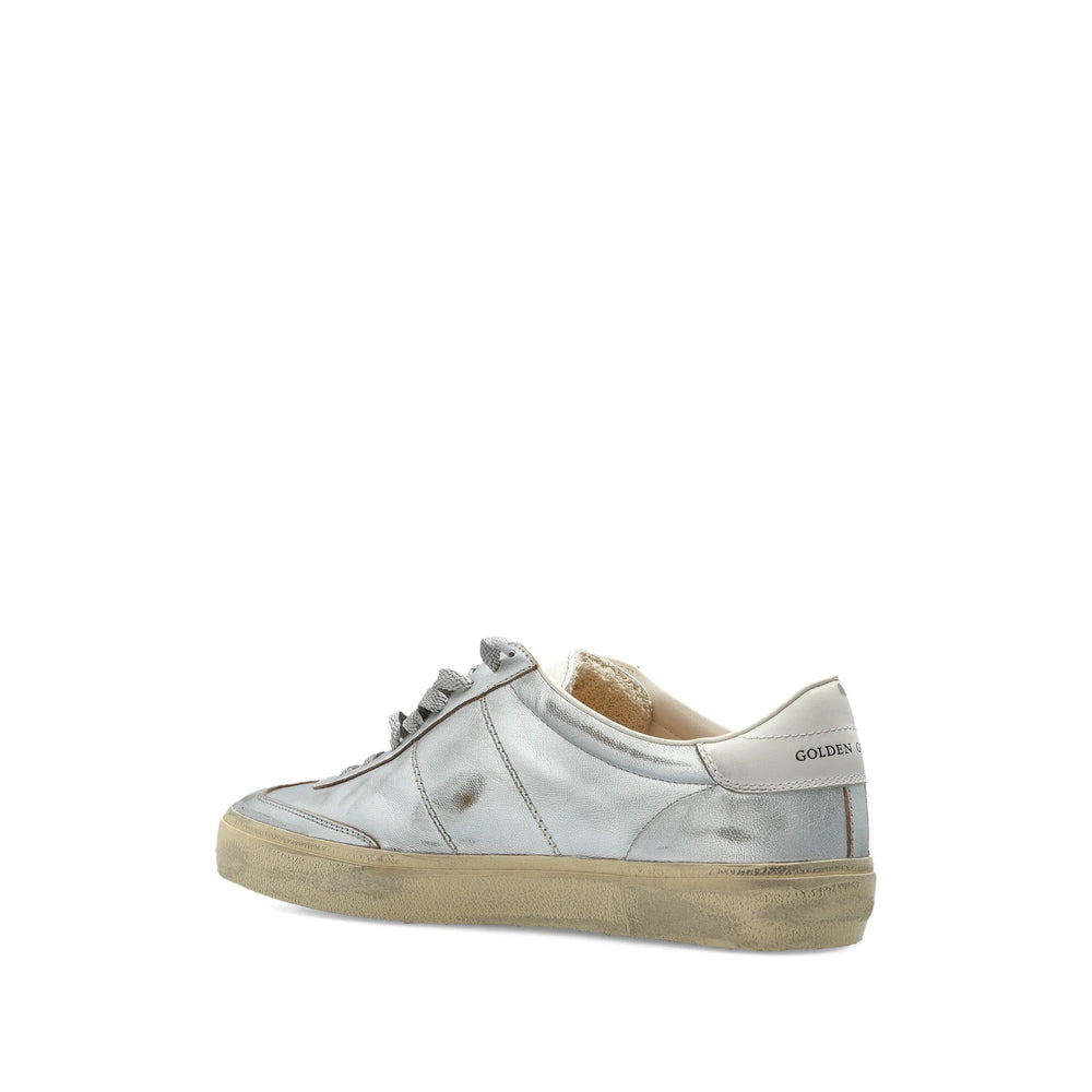 Golden Goose Silver Trainers - Low-Tops Men GOLDEN GOOSE