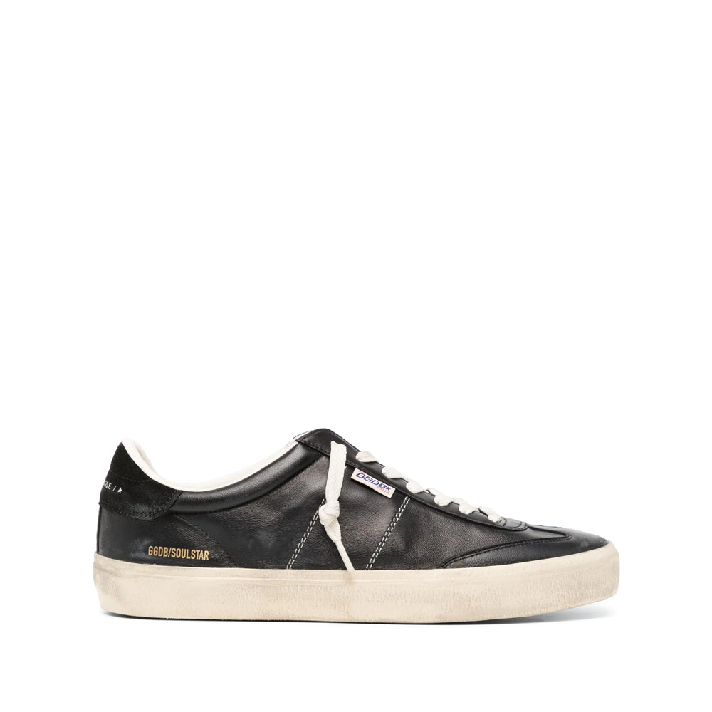 Golden Goose Black Trainers - Low-Tops Men GOLDEN GOOSE