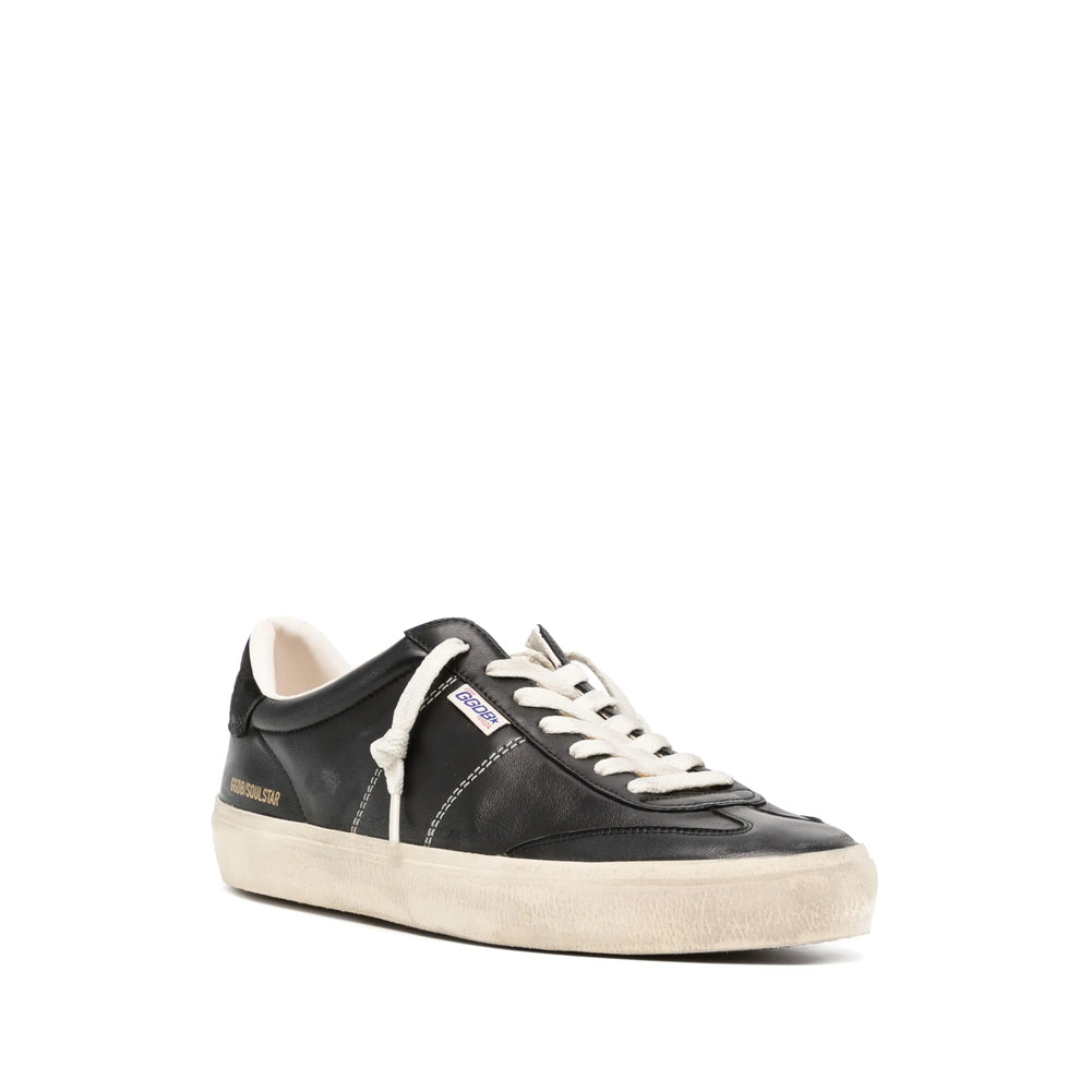 Golden Goose Black Trainers - Low-Tops Men GOLDEN GOOSE