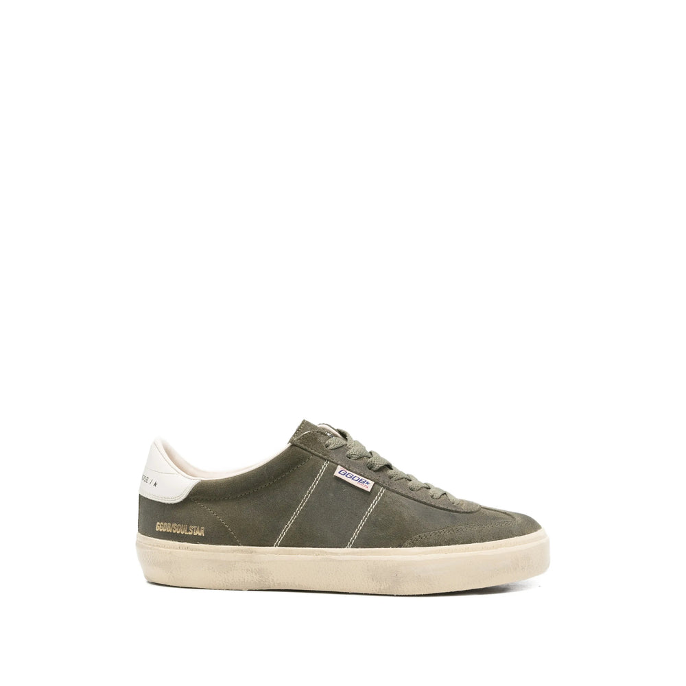 Golden Goose Green Trainers - Low-Tops Men GOLDEN GOOSE