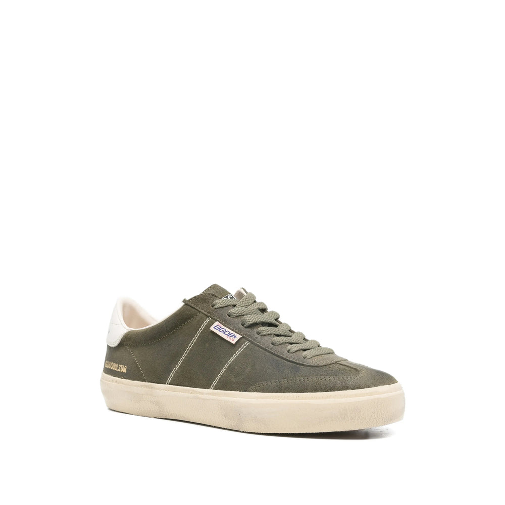 Golden Goose Green Trainers - Low-Tops Men GOLDEN GOOSE