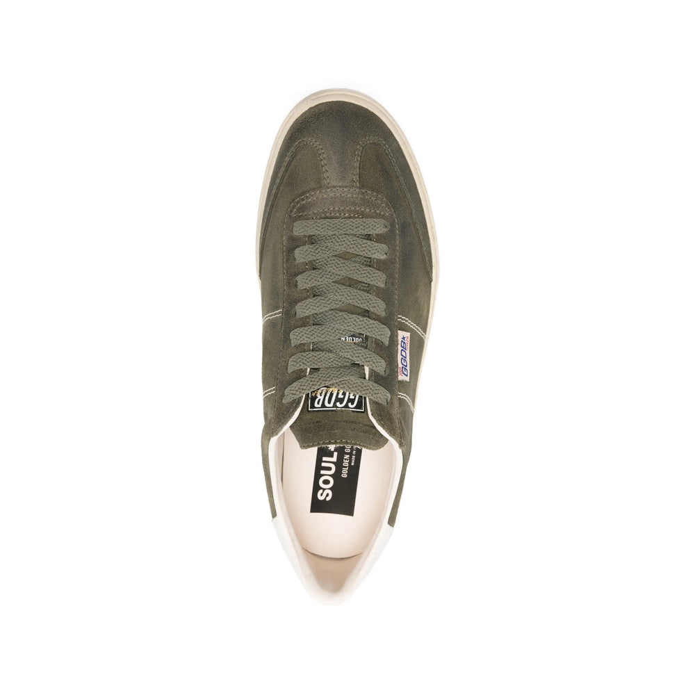 Golden Goose Green Trainers - Low-Tops Men GOLDEN GOOSE