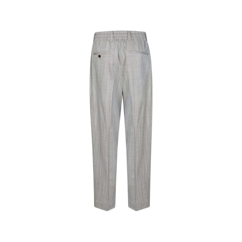 Golden Goose Grey Trousers - Tailored Trousers Men GOLDEN GOOSE