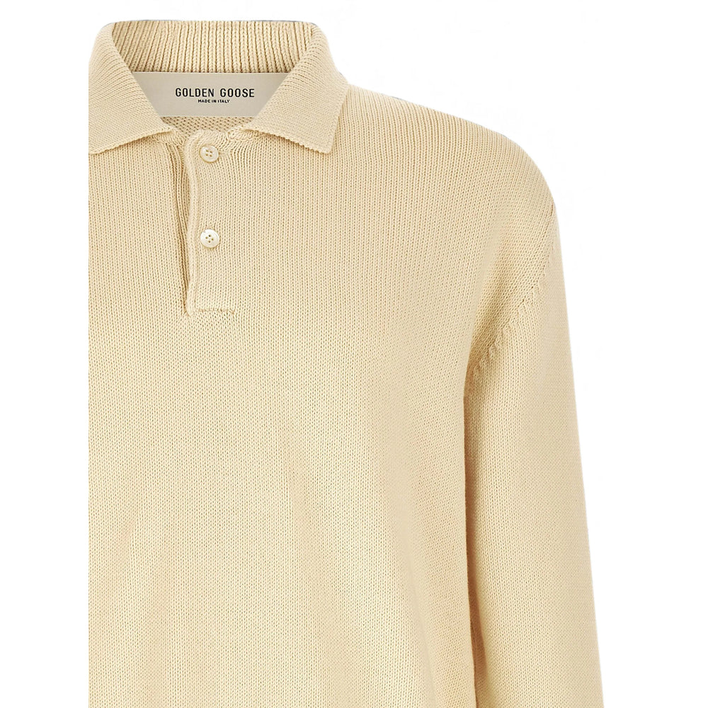 Golden Goose Neutrals Sweaters & Knitwear - Jumpers Men GOLDEN GOOSE