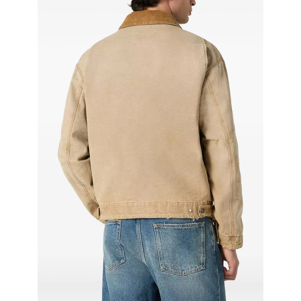 Golden Goose Neutrals Jackets - Bomber Jackets Men GOLDEN GOOSE