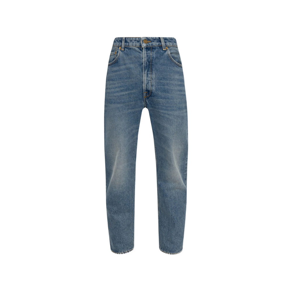 Golden Goose Blue Denim - Regular & Straight-Leg Jeans Men GOLDEN GOOSE